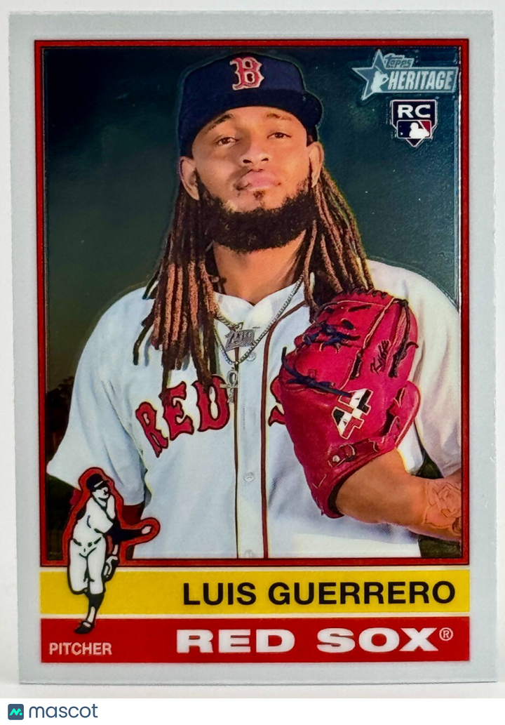 ⚾️ 2025 Topps Heritage #306 Chrome Variation - Luis Guerrero (RC) Rookie