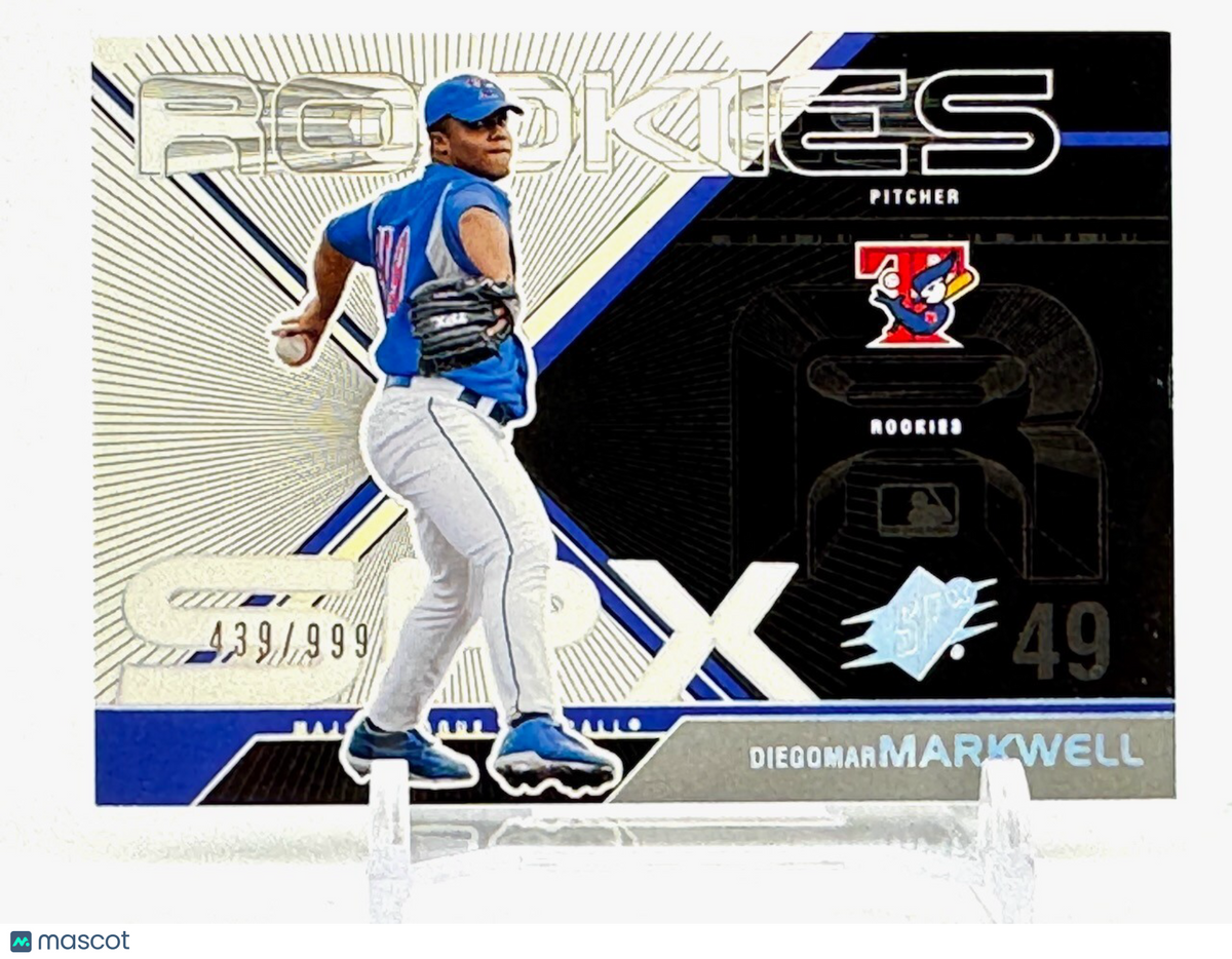 2003 SPx Rookies - #159 Diegomar Markwell /999 (RC)