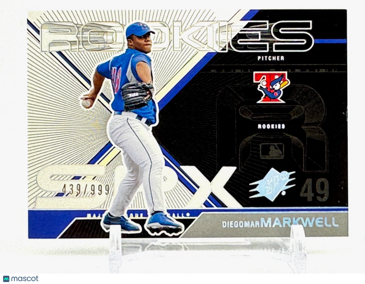 2003 SPx Rookies - #159 Diegomar Markwell /999 (RC)