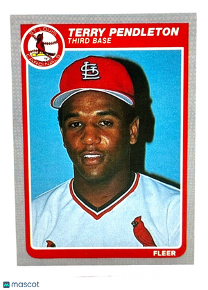 1985 Fleer - #236 Terry Pendleton (RC) ROOKIE - Mint - Cardinals
