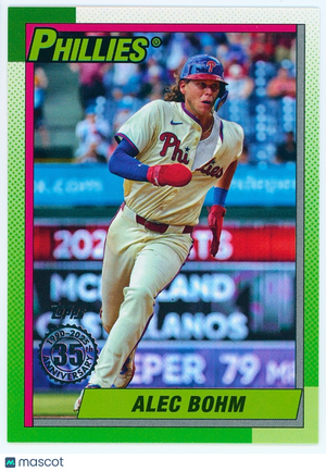 ⚾️ 2025 Topps Series 2 #90B2-21 1990 Topps 35th Anniversary - Alec Bohm