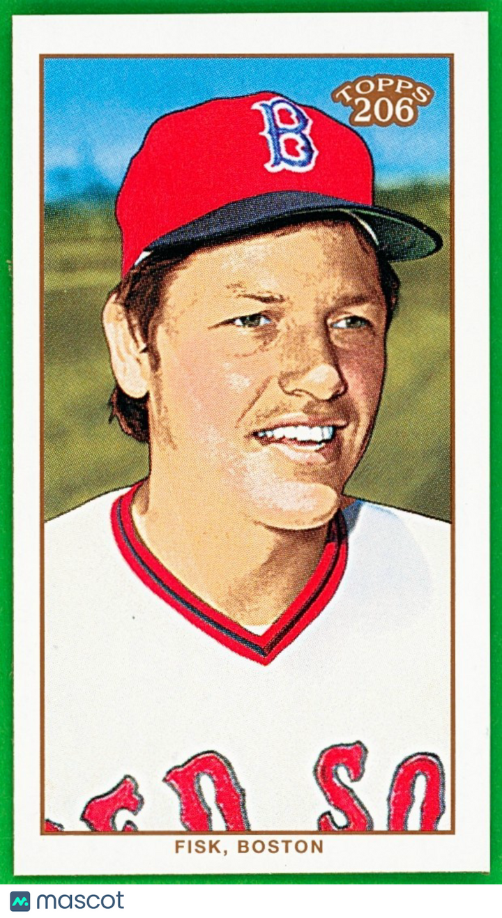 ⚾️ 2002 Topps 206 Mini  - Polar Bear - Carlton Fisk (HOF) #160