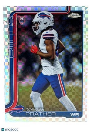 🏈 2025 Topps Chrome Football #394 Kaden Prather - X-FRACTOR
