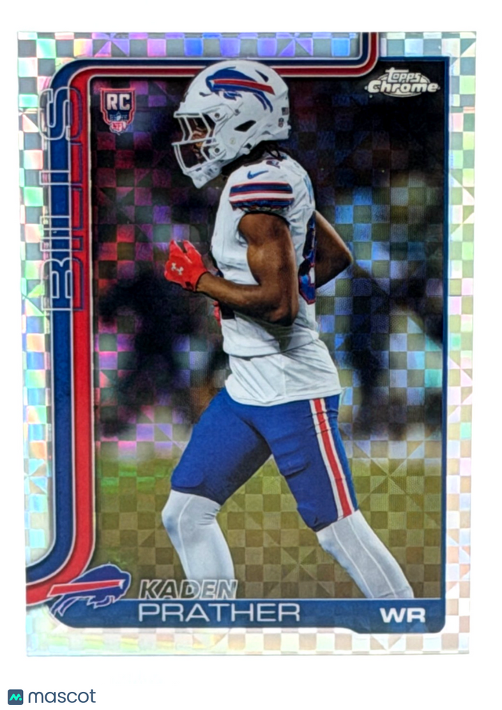 🏈 2025 Topps Chrome Football #394 Kaden Prather - X-FRACTOR