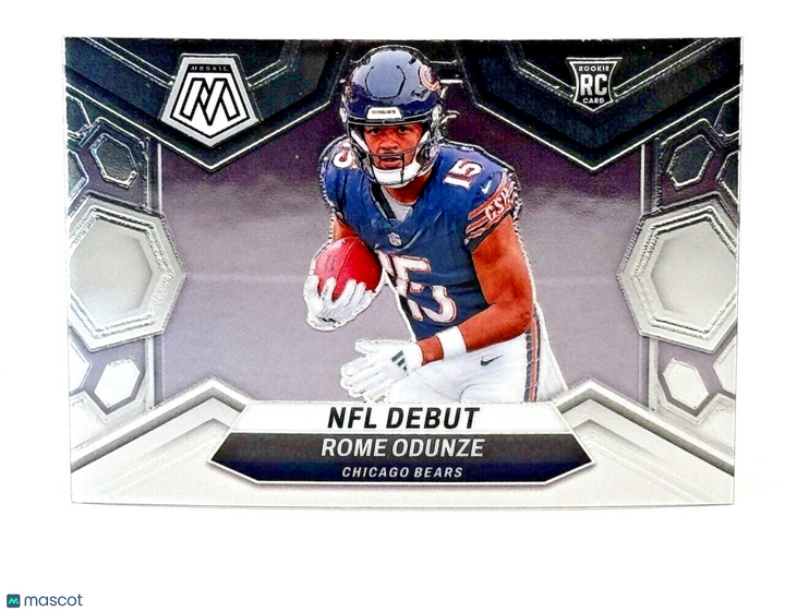 2024 Panini Mosaic #281 ROOKIE DEBUT - ROME ODUNZE - Bears