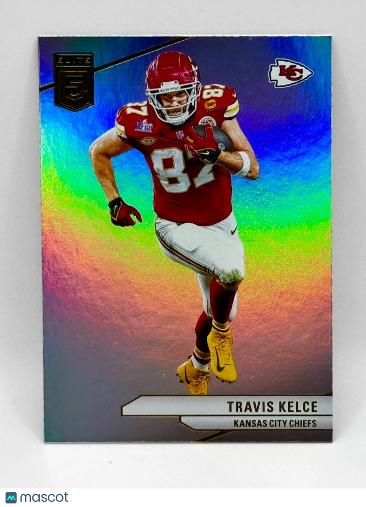 2024 DONRUSS ELITE - SILVER FOIL CARD - TRAVIS KELCE #2 - CHIEFS - FUTURE HOF