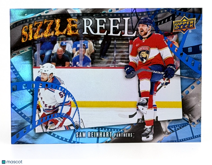 2025-26 Upper Deck Series 1 #SR-28 Sizzle Reel - Sam Reinhart