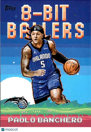 2025-26 Topps Basketball #8B-9 Paolo Banchero 8-Bit Ballers Insert