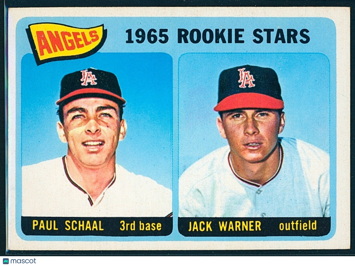 ⚾️ 1965 Topps - 1965 Rookie Stars Paul Schaal, Jackie Warner #517 (RC) EXMT