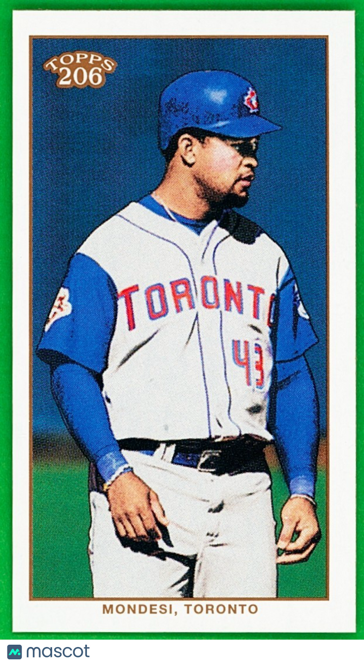 ⚾️ 2002 Topps 206  Mini - Polar Bear Back - Raul Mondesi #127