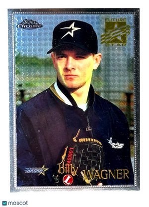 1996 Topps Chrome Future Star #74 Billy Wagner (RC) - Hall of Fame - 1st Topps