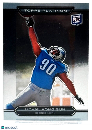 2010 Topps Platinum - #107 Ndamukong Suh (RC) Rookie
