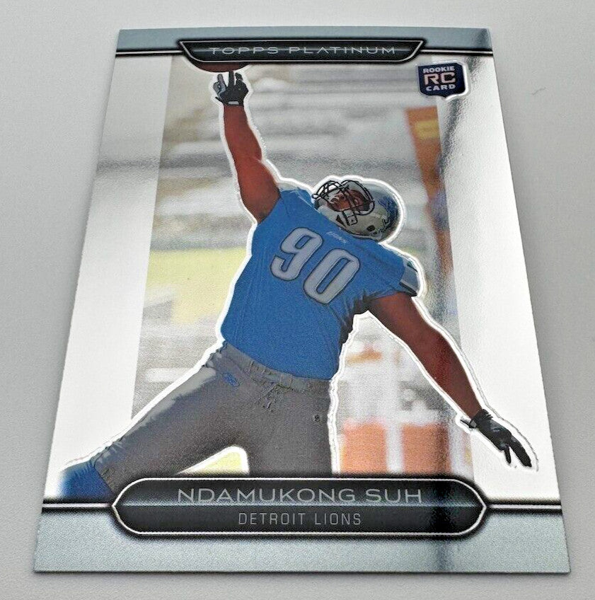 2010 Topps Platinum - #107 Ndamukong Suh (RC) Rookie
