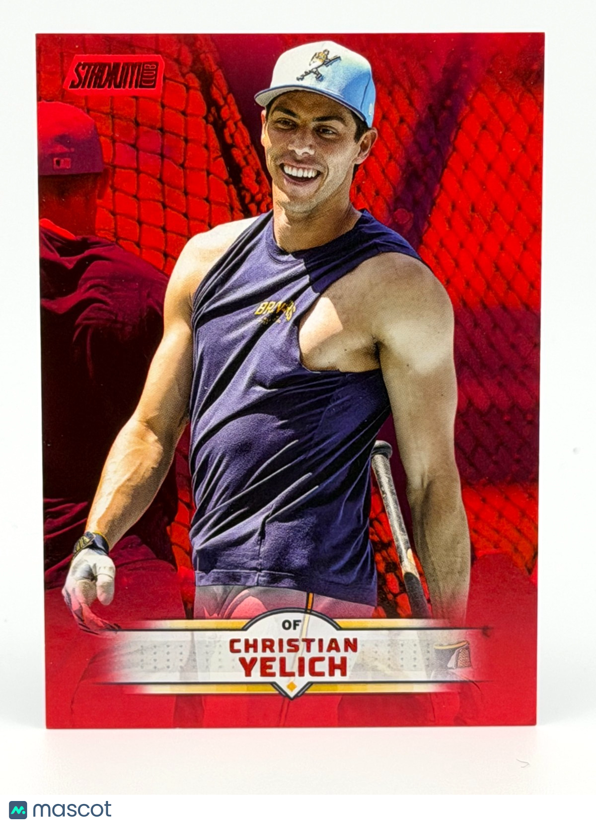 ⚾️ 2025 Topps Stadium Club #171 RED Parallel - Christian Yelich