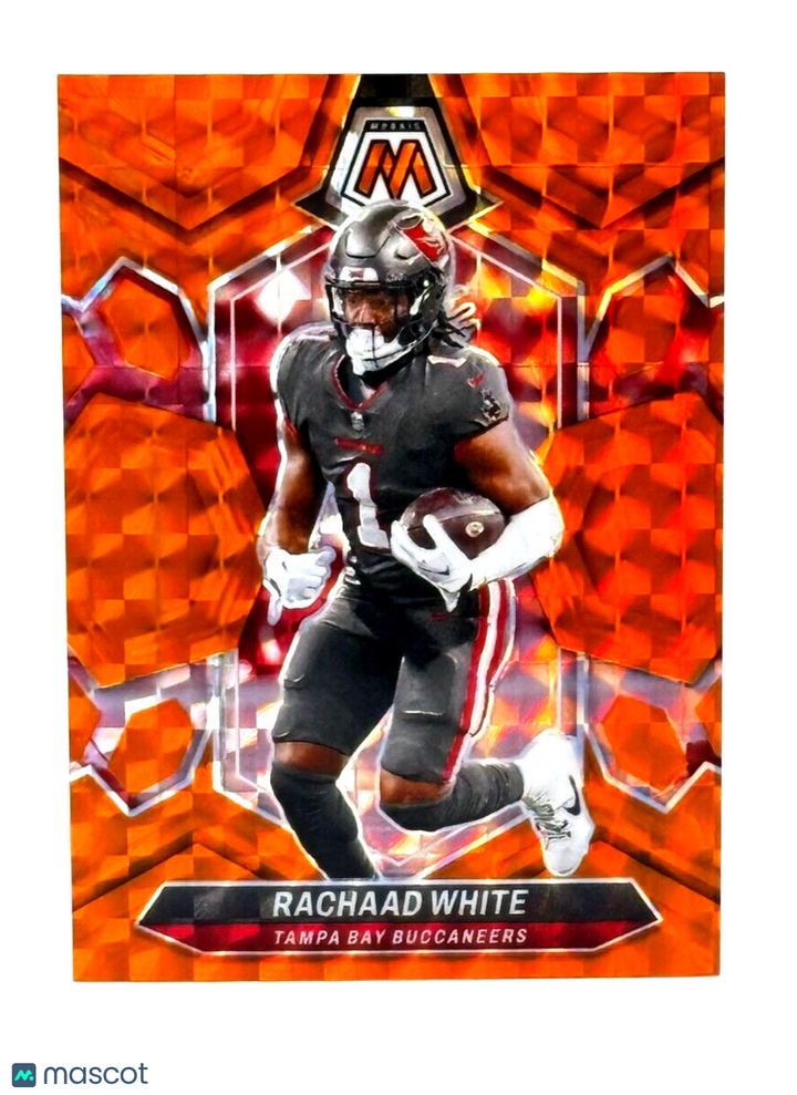 2024 Panini Mosaic #205 ORANGE MOSAIC (174/199) Rachaad White - Buccaneers