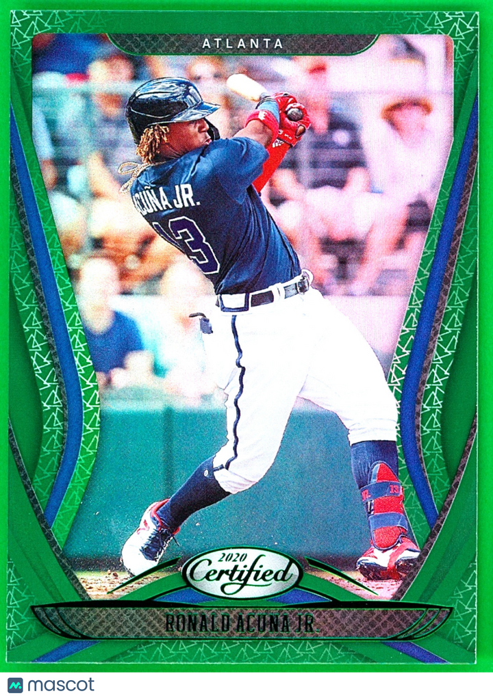 ⚾️ 2020 Panini Certified Green Refractor - Ronald Acuna Jr. #13
