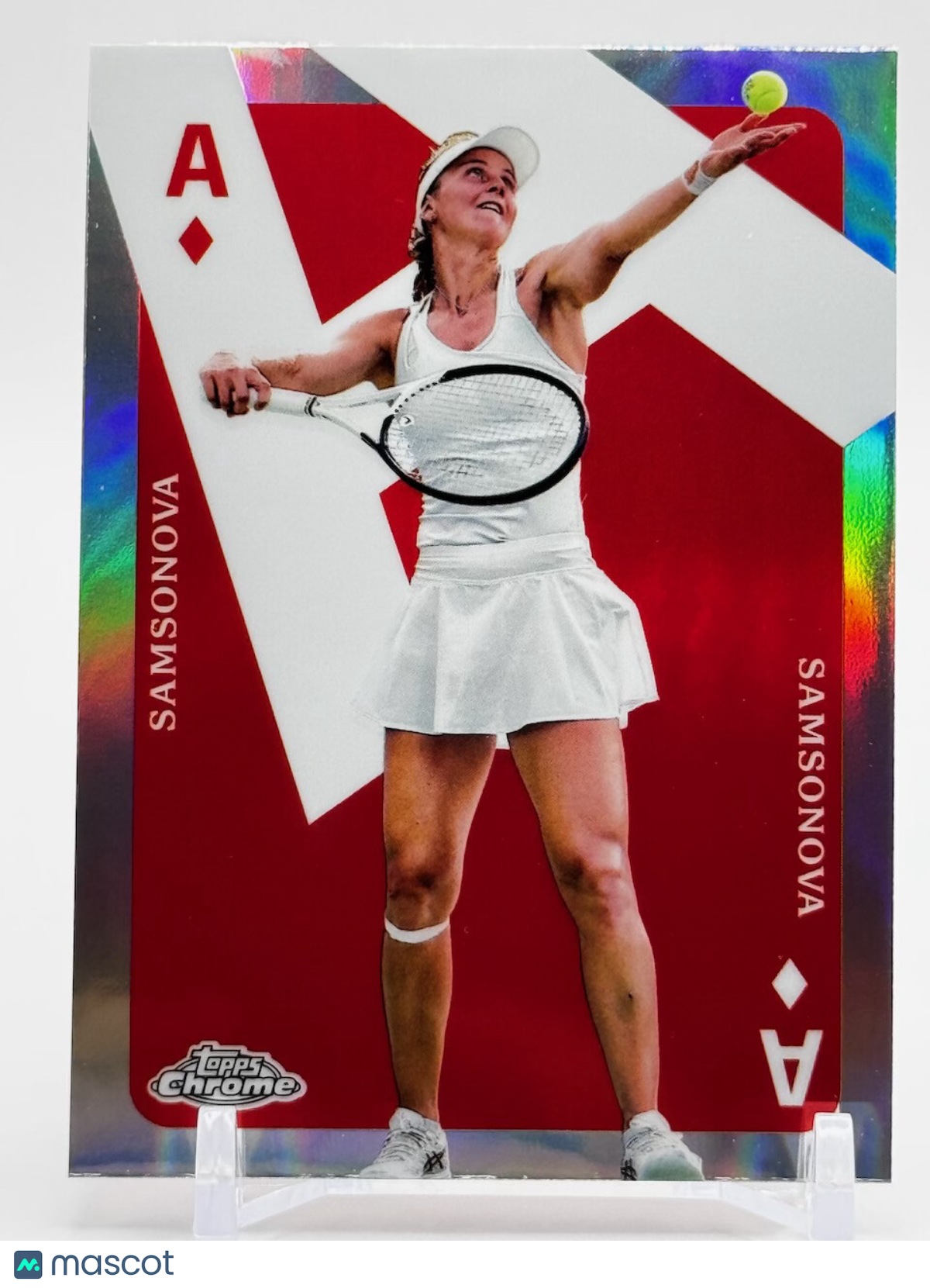 2024 Topps Chrome Tennis Aces of Diamonds Refractor - Liudmila Samsonova #CAS-LS