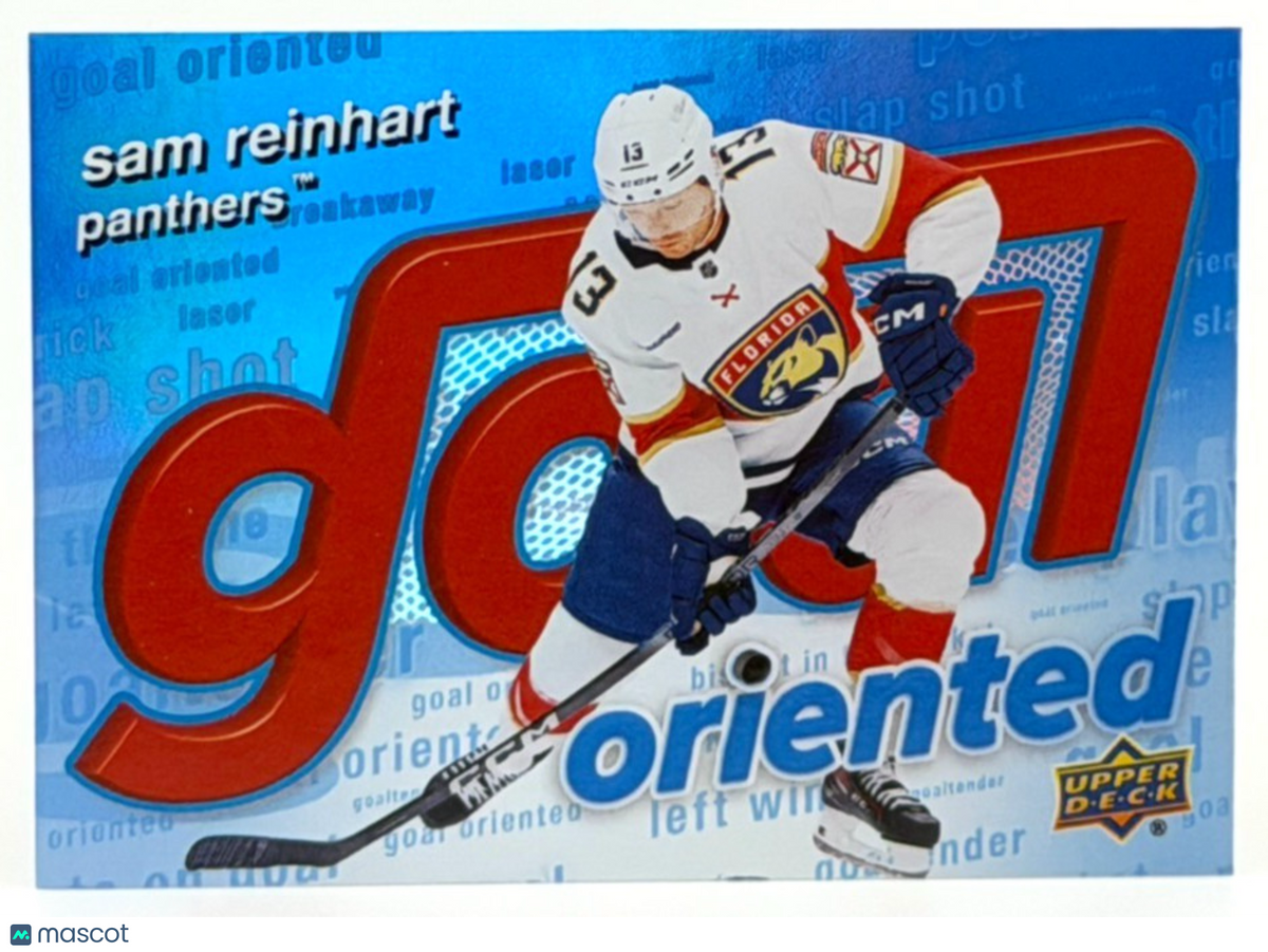 2025-26 Upper Deck Series 1 #GO-12 Goal Oriented - Sam Reinhart - Panthers