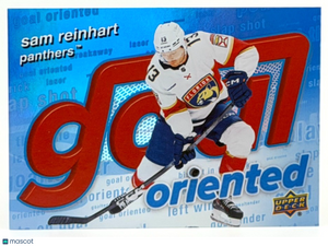 2025-26 Upper Deck Series 1 #GO-12 Goal Oriented - Sam Reinhart - Panthers