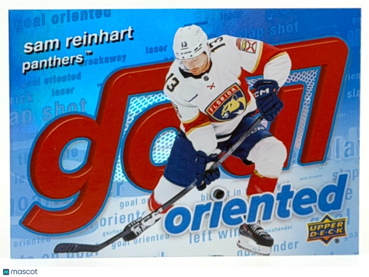 2025-26 Upper Deck Series 1 #GO-12 Goal Oriented - Sam Reinhart - Panthers