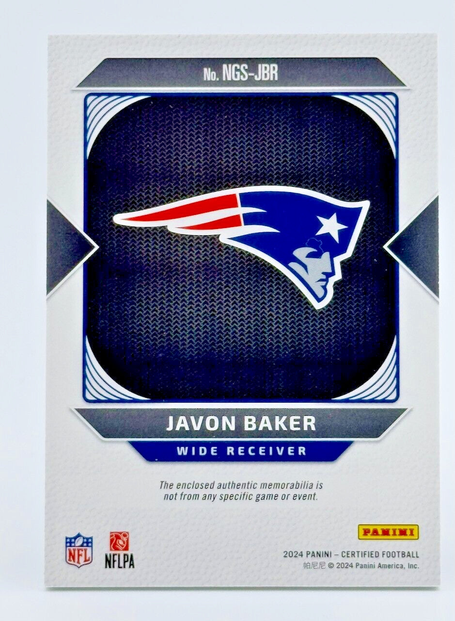 🏈 2024 Certified NEW GENERATION (RC) BRONZE MIRROR JER /399 - Javon Baker  🏈