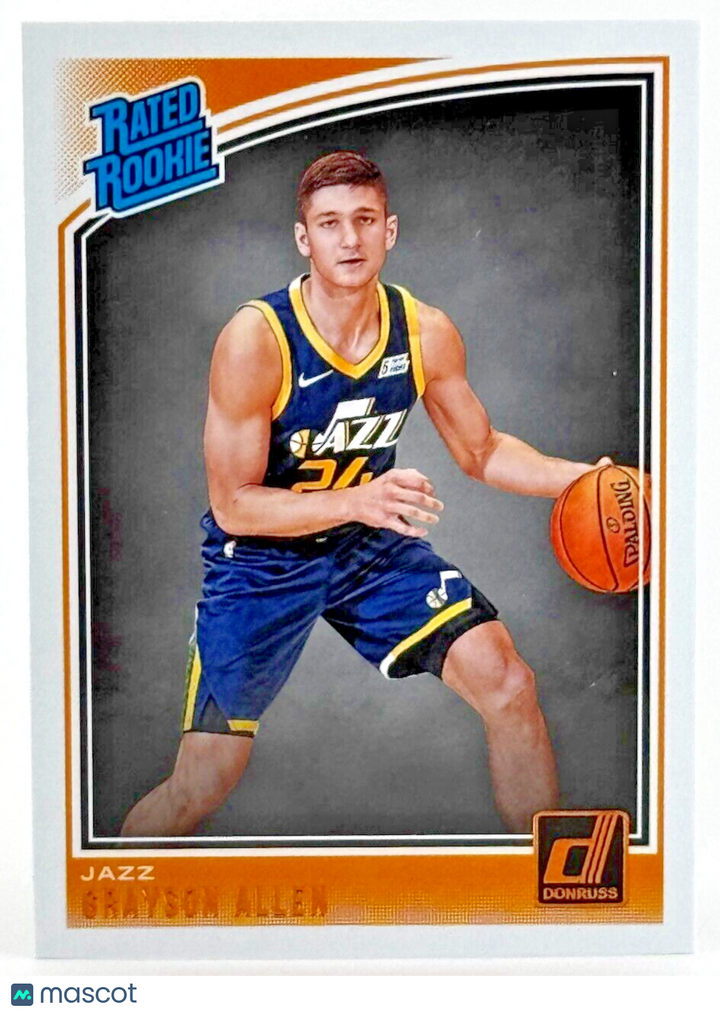 2018-19 Panini Donruss - Rated Rookies #156 Grayson Allen (RC) Jazz