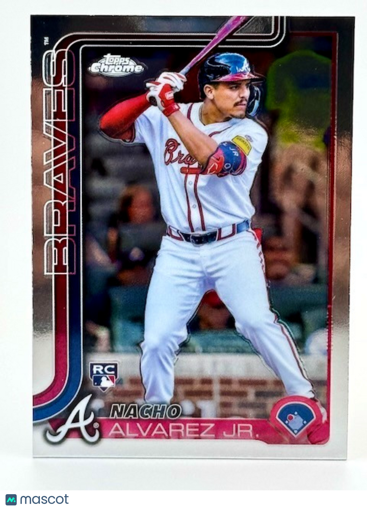 ⚾️ 2025 Topps Chrome #75 Nacho Alvarez Jr. (RC) Rookie