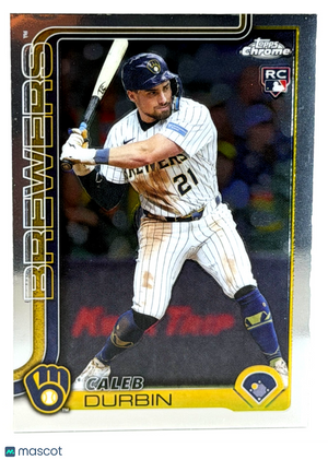2025 Topps Chrome Update #USC82 Caleb Durbin (RC) Rookie