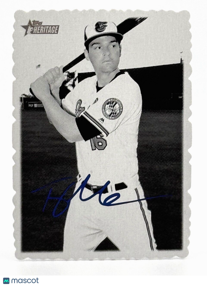 ⚾️ 2018 Topps Heritage HN Deckle Edge (26/30) SP - Trey Mancini - Orioles