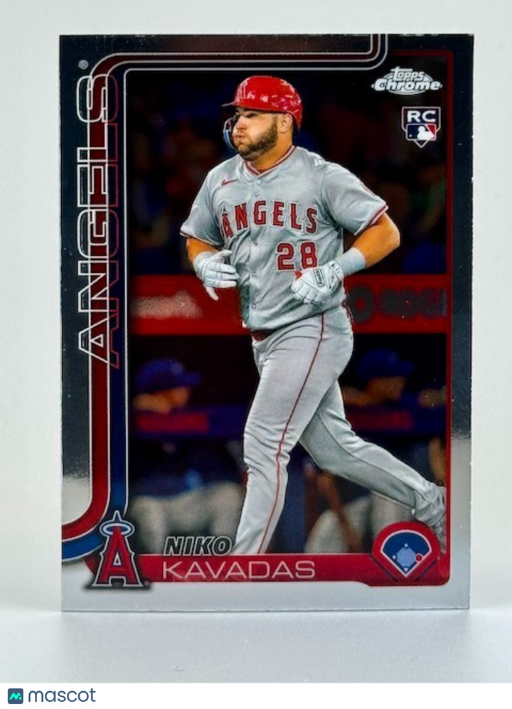 ⚾️ 2025 Topps Chrome #20 Nico Cavadas (RC) Rookie