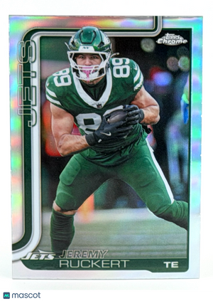 🏈 2025 Topps Chrome Football #239 Jeremy Ruckert - REFRACTOR