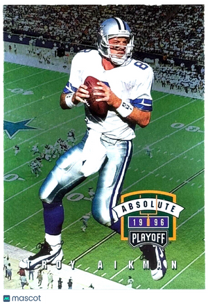 1996 Playoff Absolute - #102 Troy Aikman (HOF)