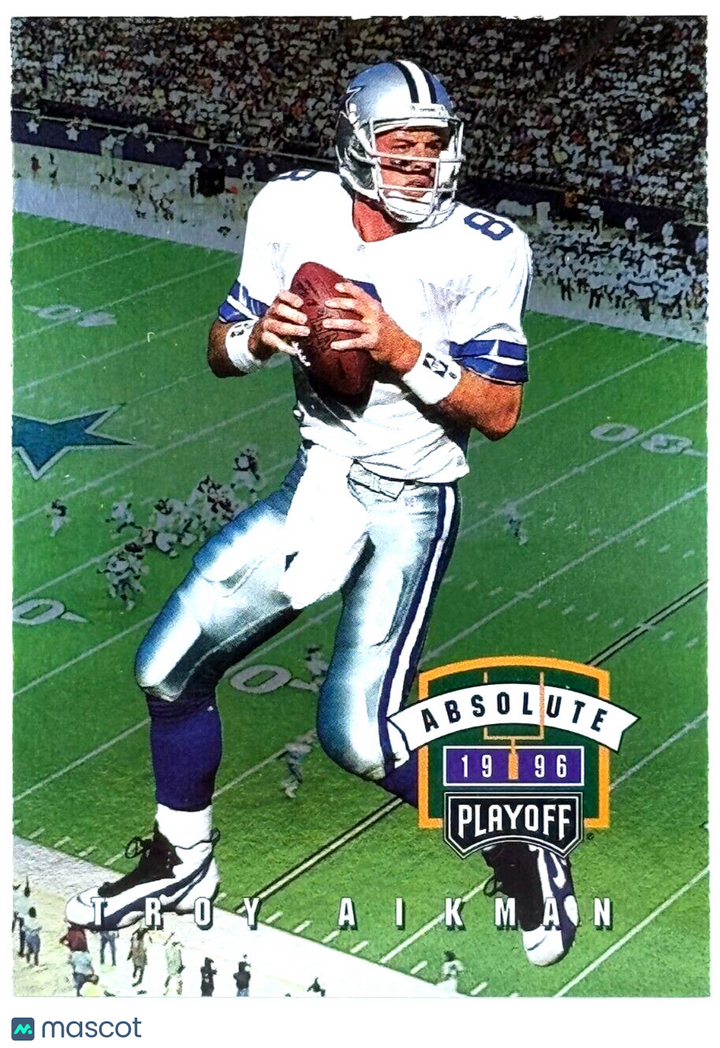 1996 Playoff Absolute - #102 Troy Aikman (HOF)