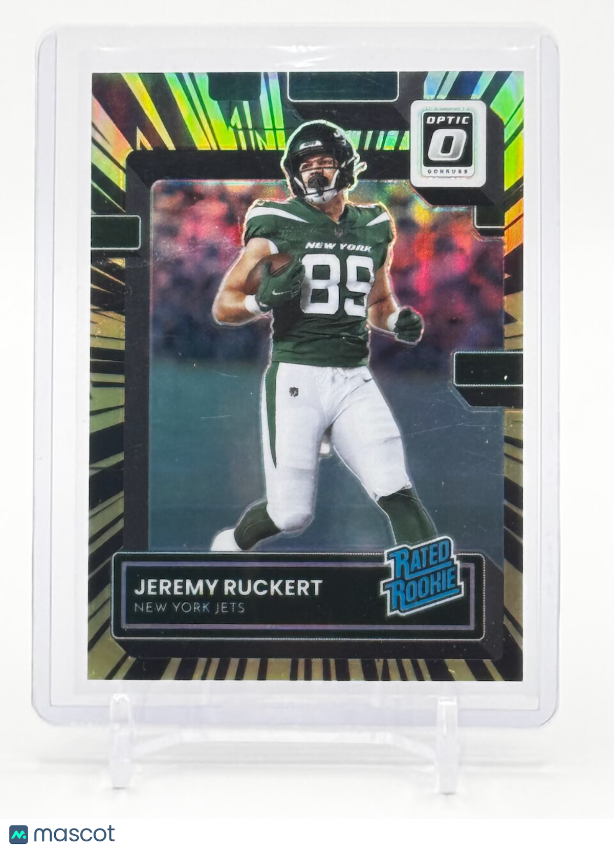 2022 Panini Donruss Optic Rated Rookie Prizm Electricity Jeremy Ruckert #291 /65