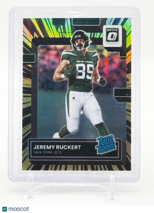 2022 Panini Donruss Optic Rated Rookie Prizm Electricity Jeremy Ruckert #291 /65