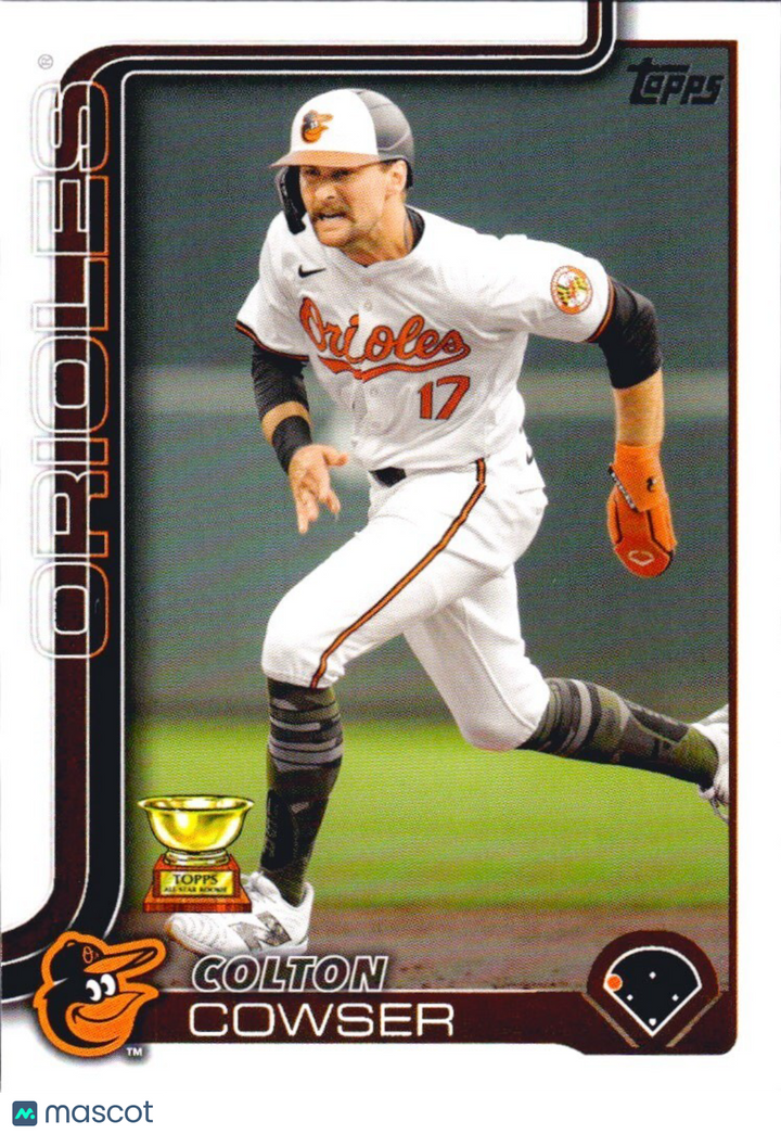 ⚾️ 2025 Topps Series 1 #230 Rookie Cup - Colton Cowser - Orioles