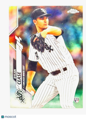 2020 TOPPS CHROME REFRACTOR - #43 DYLAN CEASE (RC) ROOKIE - WHITE SOX
