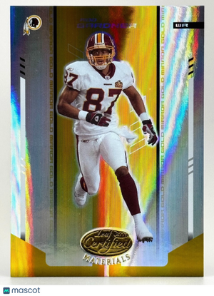 2004 Leaf Certified Materials - Rod Gardner #125 Mirror Gold (16/25)
