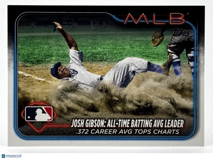 2024 Topps Update Series - Season Highlights Checklist #US191 Josh Gibson