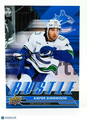 2025-26 Upper Deck Series 1 - Bustle - #B-11 Kiefer Sherwood