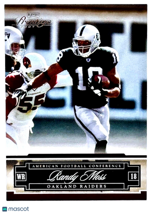 2007 Playoff Prestige - #108 Randy Moss (HOF)
