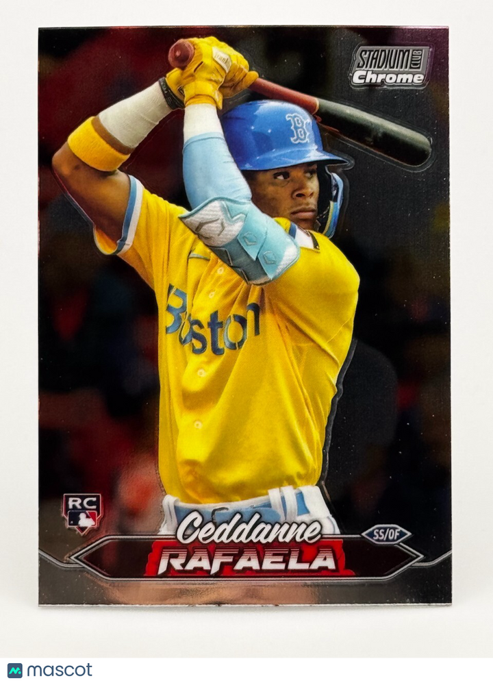 2024 Topps Stadium Club Chrome - #34 Ceddanne Rafaela (RC)