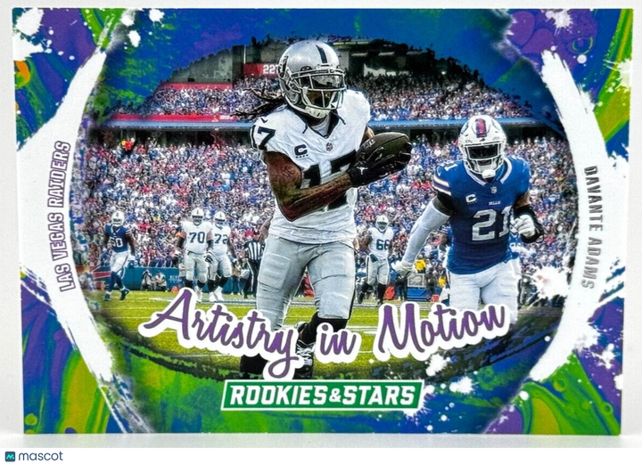 🏈 2024 Panini Rookies & Stars #AIM-DAS Artistry In Motion - Davante Adams