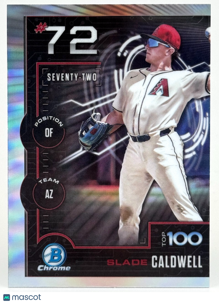 ⚾️ 2025 Bowman #BTP-72 Bowman Top Prospects - Blade Caldwell - Diamondbacks