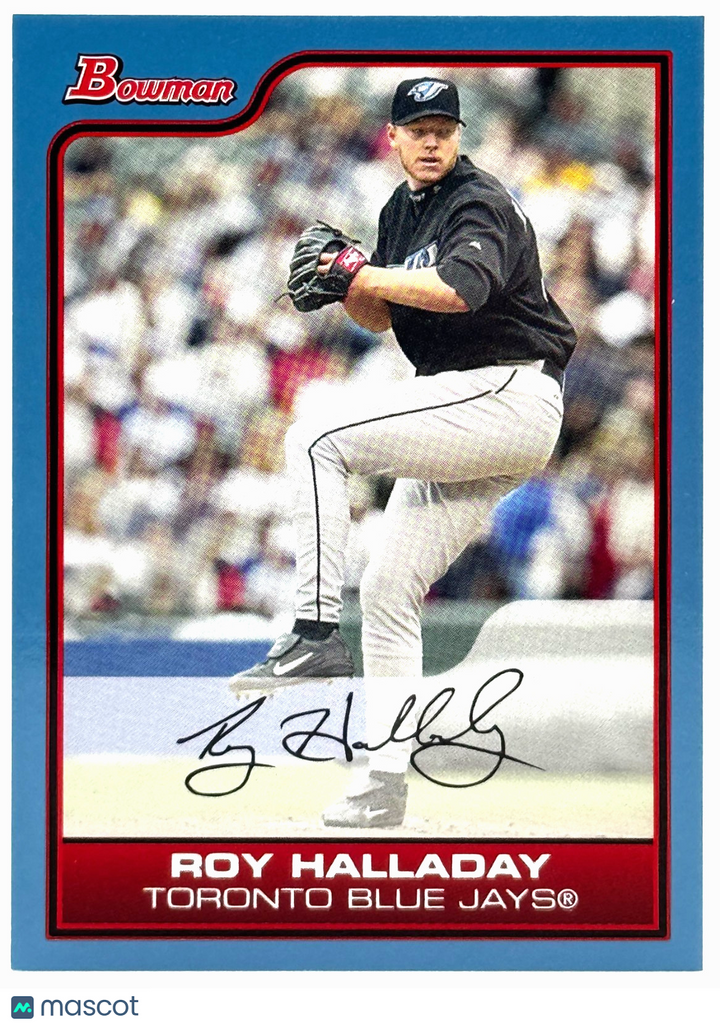 ⚾️ 2006 Bowman - Roy Halladay (HOF) #41 Blue /500 Stunning Centered