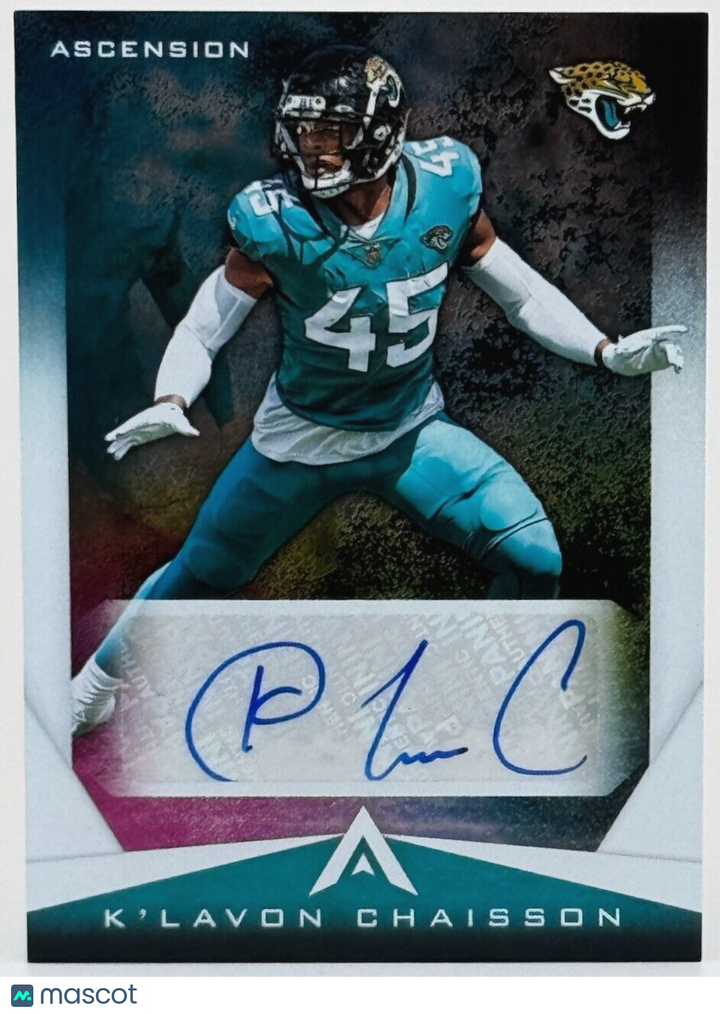 2021 Panini Chronicles Ascension #ASC-KCH - Autographs - K'Lavon Chaisson - Jags