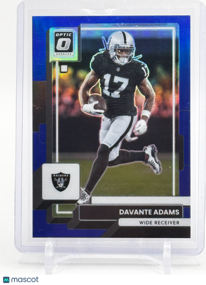 2022 Panini Donruss Optic Blue Prizm Davante Adams #103 /179