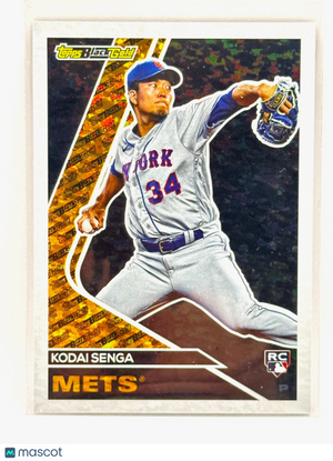 2023 Topps Update Series - Topps Black Gold #BG-17 Kodai Senga (RC) - SALE!