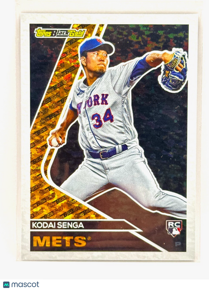 2023 Topps Update Series - Topps Black Gold #BG-17 Kodai Senga (RC) - SALE!