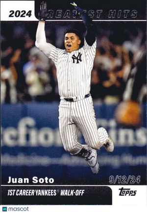 ⚾️ 2025 Topps Series 1 #GH-15 2024 Greatest Hits - Juan Soto - Yankees